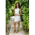 thumbnail image 1 of NOVICA Cotton shift dress, 'Lily in White', 1 of 6