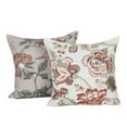 thumbnail image 1 of NOVICA Embroidered cotton cushion covers, 'Garden Fantasy' (pair), 1 of 5