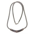 thumbnail image 1 of NOVICA Gold accent necklace, 'Denpasar Night', 1 of 5