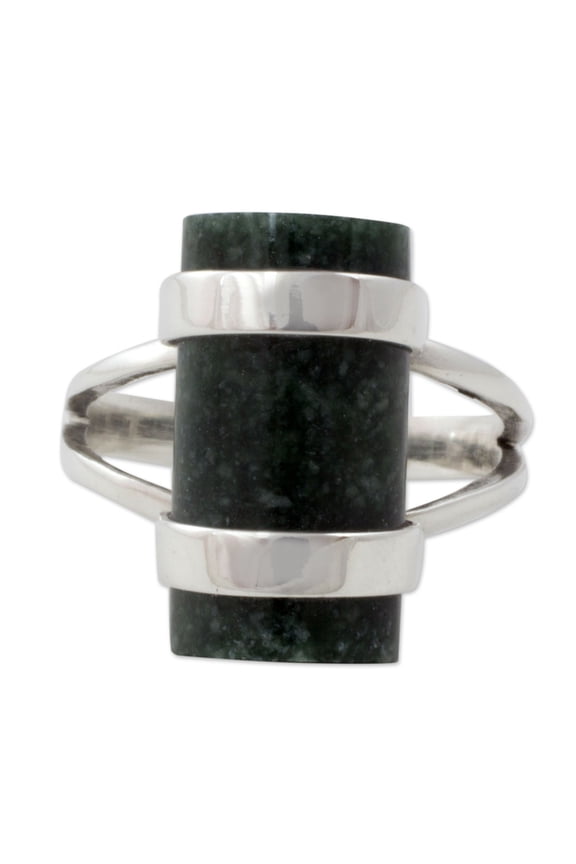 Jade cocktail ring, 'Sweet Maya'