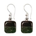 thumbnail image 1 of NOVICA Jade dangle earrings, 'Duality', 1 of 6