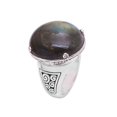 thumbnail image 1 of NOVICA Labradorite domed ring, 'Cosmic Dome', 1 of 8