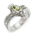 thumbnail image 1 of NOVICA Men's peridot ring, 'Peace Messenger', 1 of 6