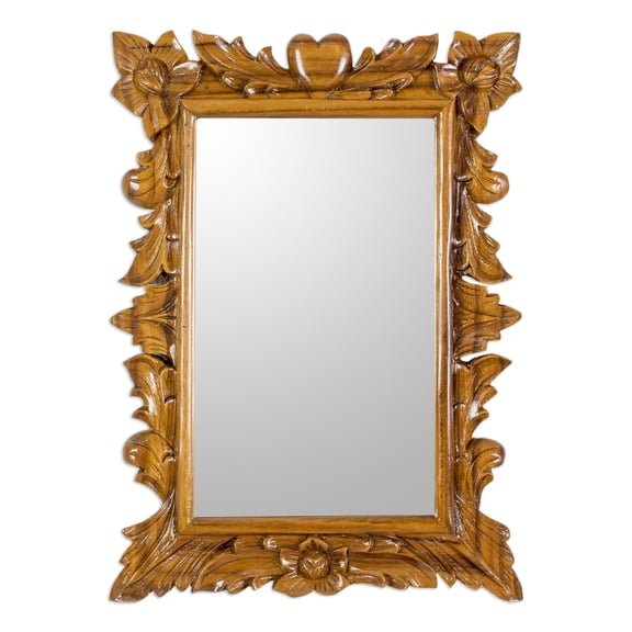 NOVICA Mirror, 'Reflecting Love'