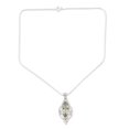 thumbnail image 1 of NOVICA Prasiolite pendant necklace, 'Clarity', 1 of 3