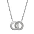 thumbnail image 1 of NOVICA Sterling silver pendant necklace, 'Infinity Love', 1 of 7