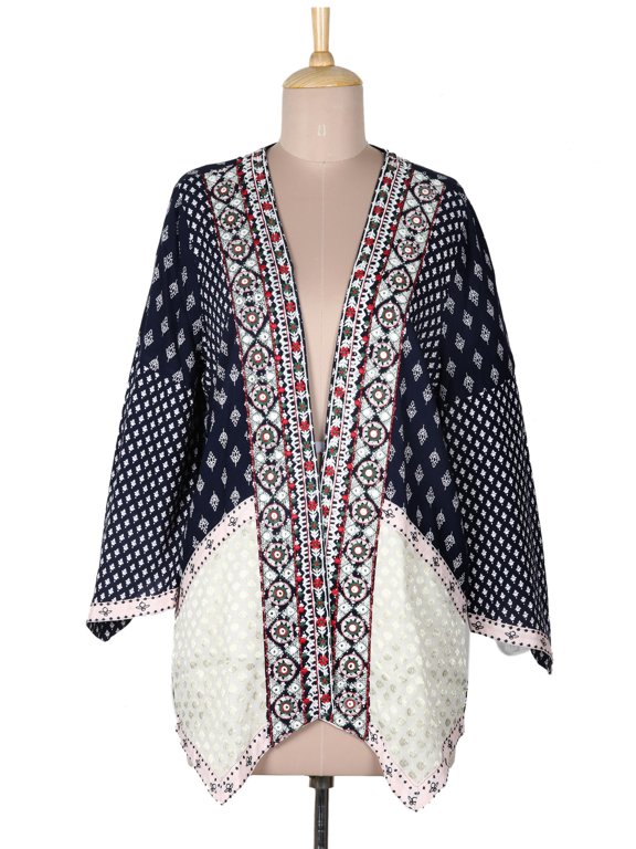 Viscose Patchwork Boho Beauty Handmade Artisan Handcrafted Jacket