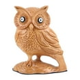 thumbnail image 1 of NOVICA Wood figurine, 'Owl Glory', 1 of 4