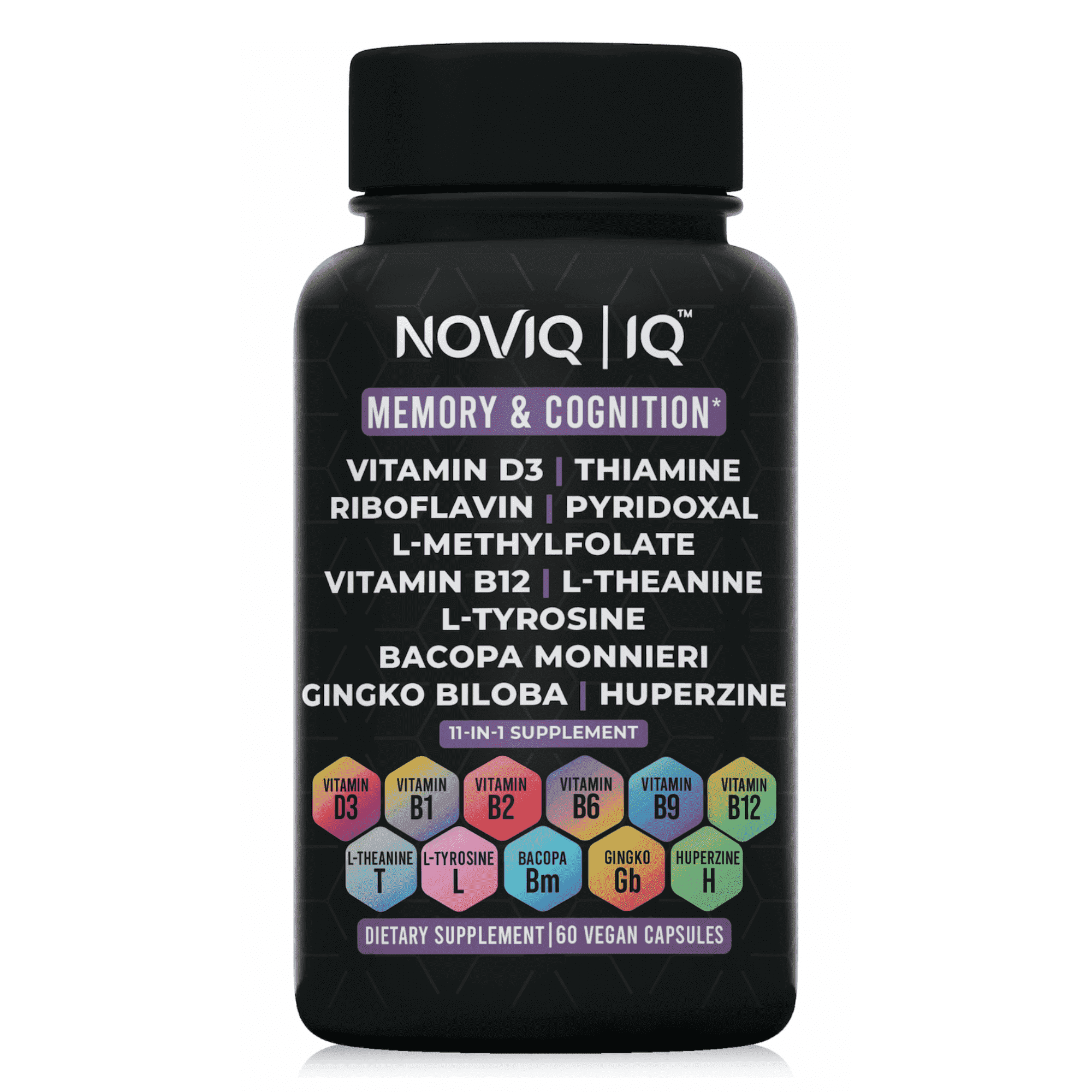 【美品】ダッチラボ abeni ＆ BACOPA Focus Brain Booster Supplement: Enhance Cognition & Mental