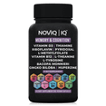 thumbnail image 1 of NOVIQ - 11-in-1 Nootropic Supplement: Supports Memory & Cognition - 100mg Ginkgo 150mg Bacopa 300mcg Huperzine 200mg L-Theanine 150mg L-Tyrosine & Bioactive B-Complex w/ 5-MTHF, 1 of 8