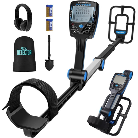 NOVORIK 11" Metal Detector for Adults Professional
