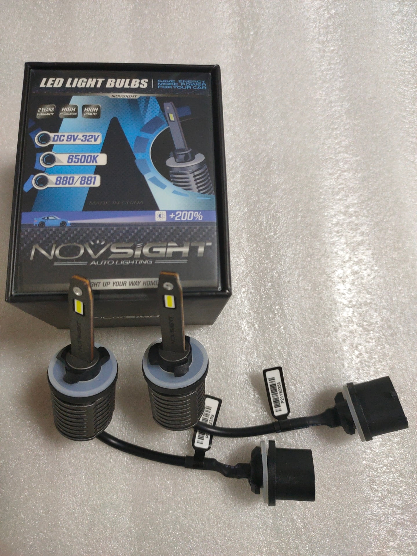 NOVSIGHT Car headlight bulbs A500-F36US-880