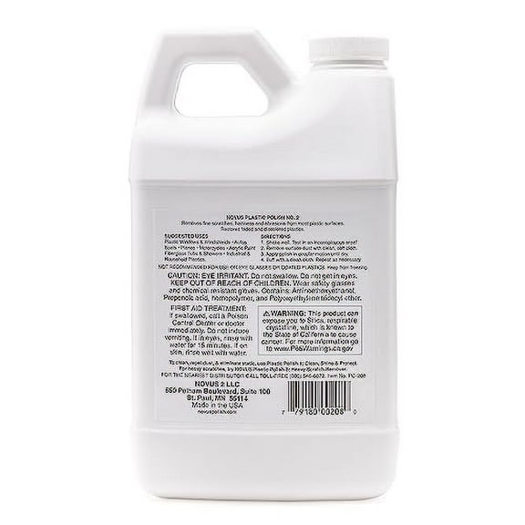 NOVUS 7072 | Fine Scratch Remover #2 | 64 Ounce Bottle