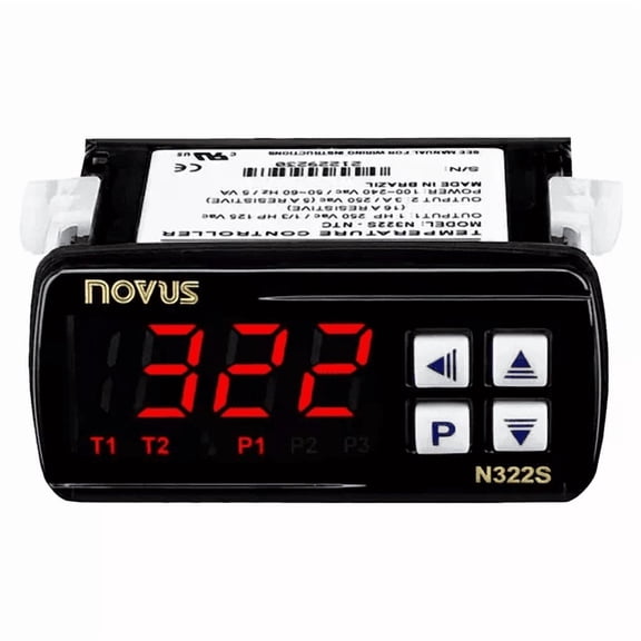 NOVUS 80322S3312 N322S RS485 Differential Temperature controller for Solar Heating