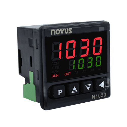 NOVUS 8103090102 N1030T-PR 24V Timer/Temperature controller, 1 relay, pulse out,48x48mm (1/16 DIN)