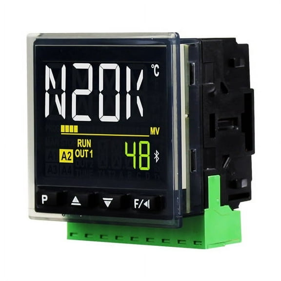 NOVUS 820K481010 N20K48 USB Bluetooth Process controller, 1 relay, pulse out, 48x48mm (1/16 DIN)