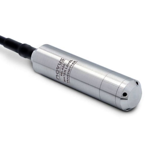 NOVUS 8801801615 WL420 Submersible Hydrostatic Level Transmitter 1.6 mH2O Cable 15m