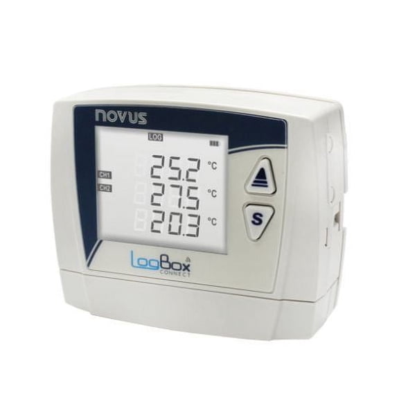 NOVUS 8813005500 LogBox Connect WiFi Data Logger, 3 analog + 1 digital inputs