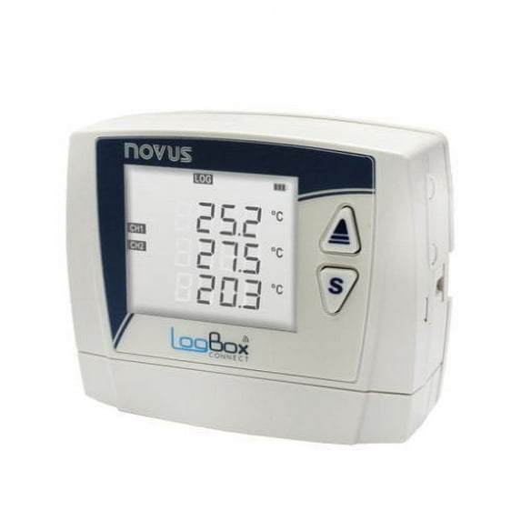NOVUS 8813005500 LogBox Connect WiFi Data Logger, 3 analog + 1 digital inputs