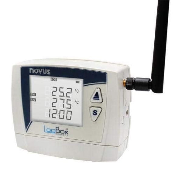 NOVUS 8813006000LogBox Connect 3G Data Logger, 2 analog + 1 digital inputs,140K loggings