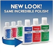 NOVUS-PK1-8 | Plastic Clean & Shine #1, Fine Scratch Remover #2, Heavy Scratch Remover #3 and Polish Mates Pack | 8 Ounce Bottles