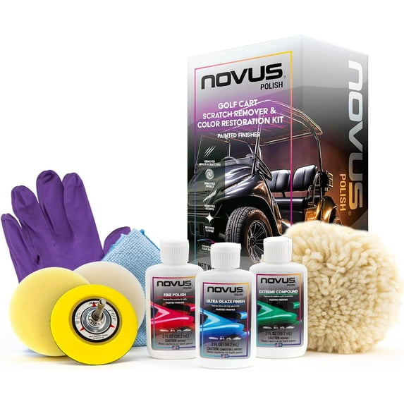 NOVUS Polish | Golf Cart Kit for Painted Surfaces