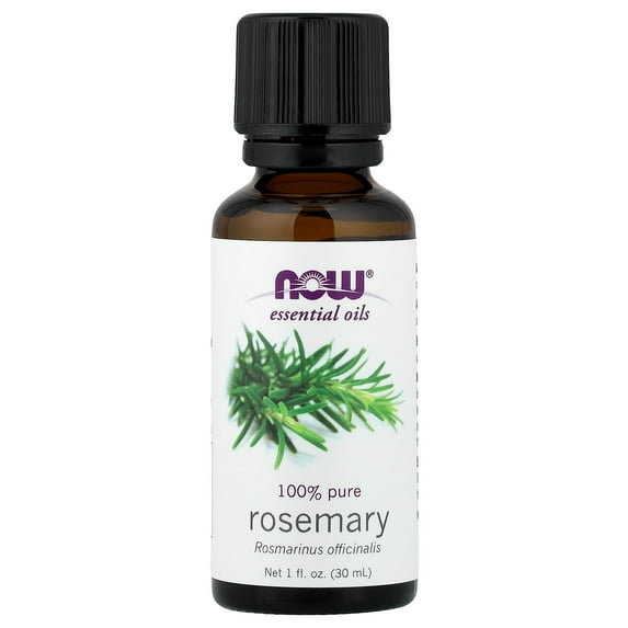 NOW Essential Oil, Rosemary, 1 Fl Oz