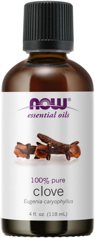 NOW Essential Oils, Clove Oil, Balancing Aromatherapy Scent, Steam ...