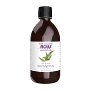 NOW Essential Oils, Eucalyptus Oil, Clarifying Aromatherapy Scent, Steam Distilled, 100% Pure, Vegan, Child Resistant Cap, 16-Ounce