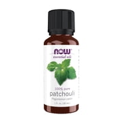 NOW Essential Oils, Patchouli Oil, Earthy Aromatherapy Scent, Steam Distilled, 100% Pure, Vegan, Child Resistant Cap, 1-Ounce