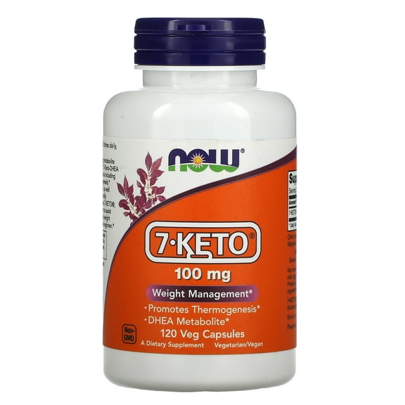 Now Foods, 7-Keto, 100 mg, 120 Veggie Caps
