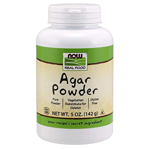 NOW Foods, Agar Pure Powder, Vegetarian Substitute for Gelatin, Gluten