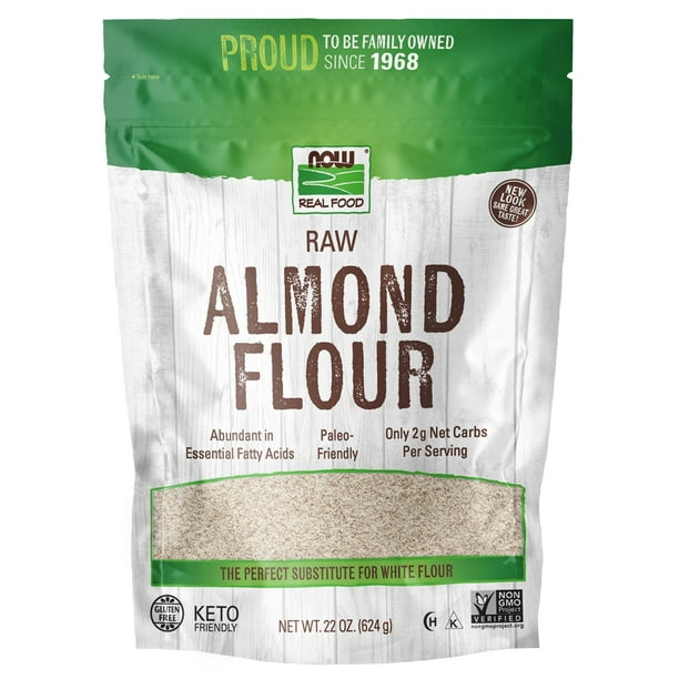 NOW Foods, Almond Flour with Essential Fatty Acids, 5 g Carbs per