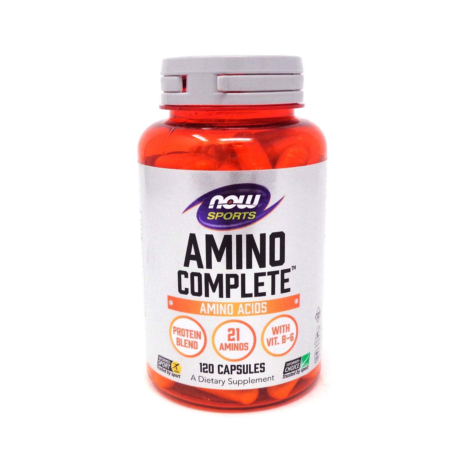 NOW Foods Amino Complete 120 Veg Caps - Walmart.com