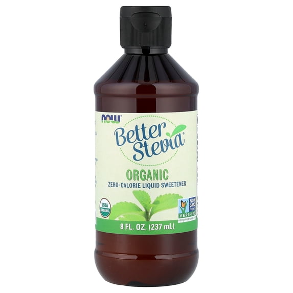 NOW Foods - BetterStevia Organic Liquid Sweetener - 8 fl. oz.
