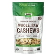 thumbnail image 1 of NOW Real Food, Certified Organic Cashews, Whole, Raw, Unsalted, 10 oz., 1 of 6