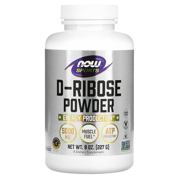 D-Ribose Pure Powder by Now Foods 8 oz.