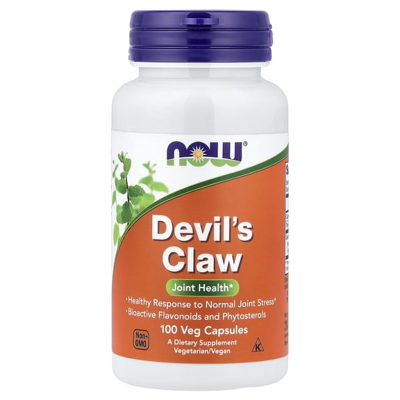 NOW Foods Devil's Claw, 100 Veg Capsules (83 mg per Capsule)