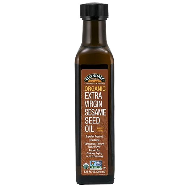 NOW Foods Ellyndale Organics Extra Virgin Sesame Seed Oil 8.45 fl oz