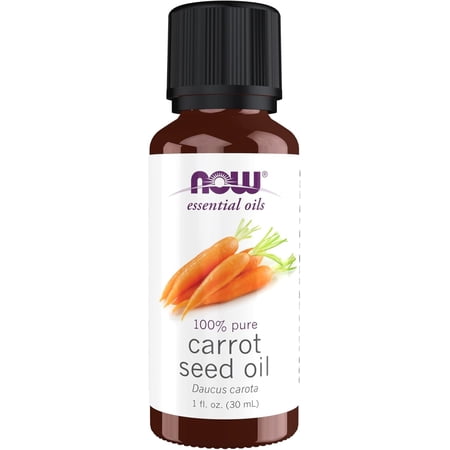 NOW Foods Essential Oils, Carrot Seed Oil, 1 fl oz (30 ml)