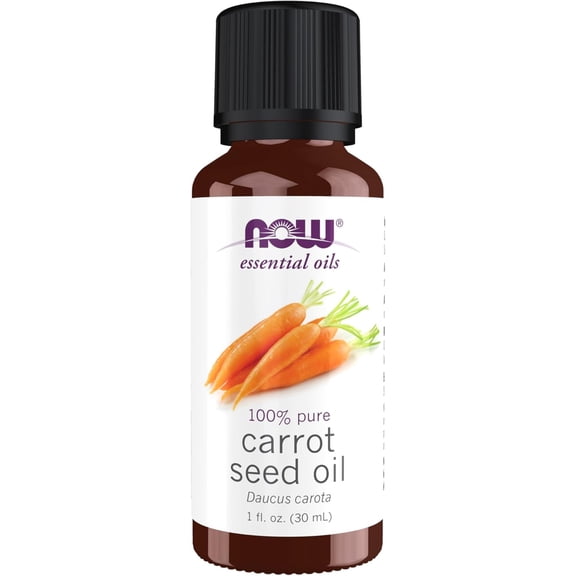 NOW Foods Essential Oils, Carrot Seed Oil, 1 fl oz (30 ml)