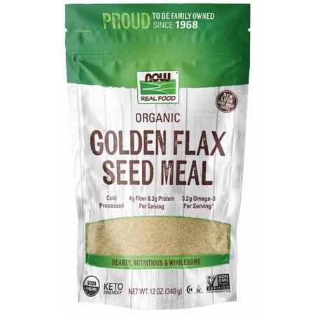 NOW Foods Golden Flax Meal 12 oz