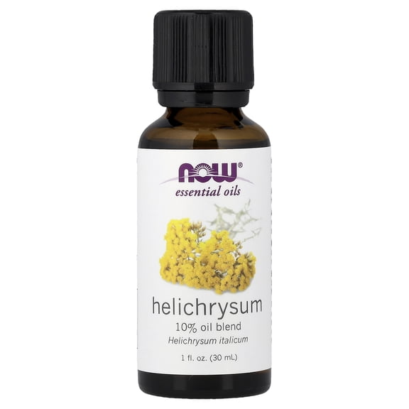 NOW Foods Helichrysum Oil 10 Percent Oil Blend, 1 Fluid Ounce