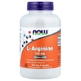 thumbnail image 1 of NOW Foods L-Arginine, 700 mg, 180 Veg Capsules, 1 of 5