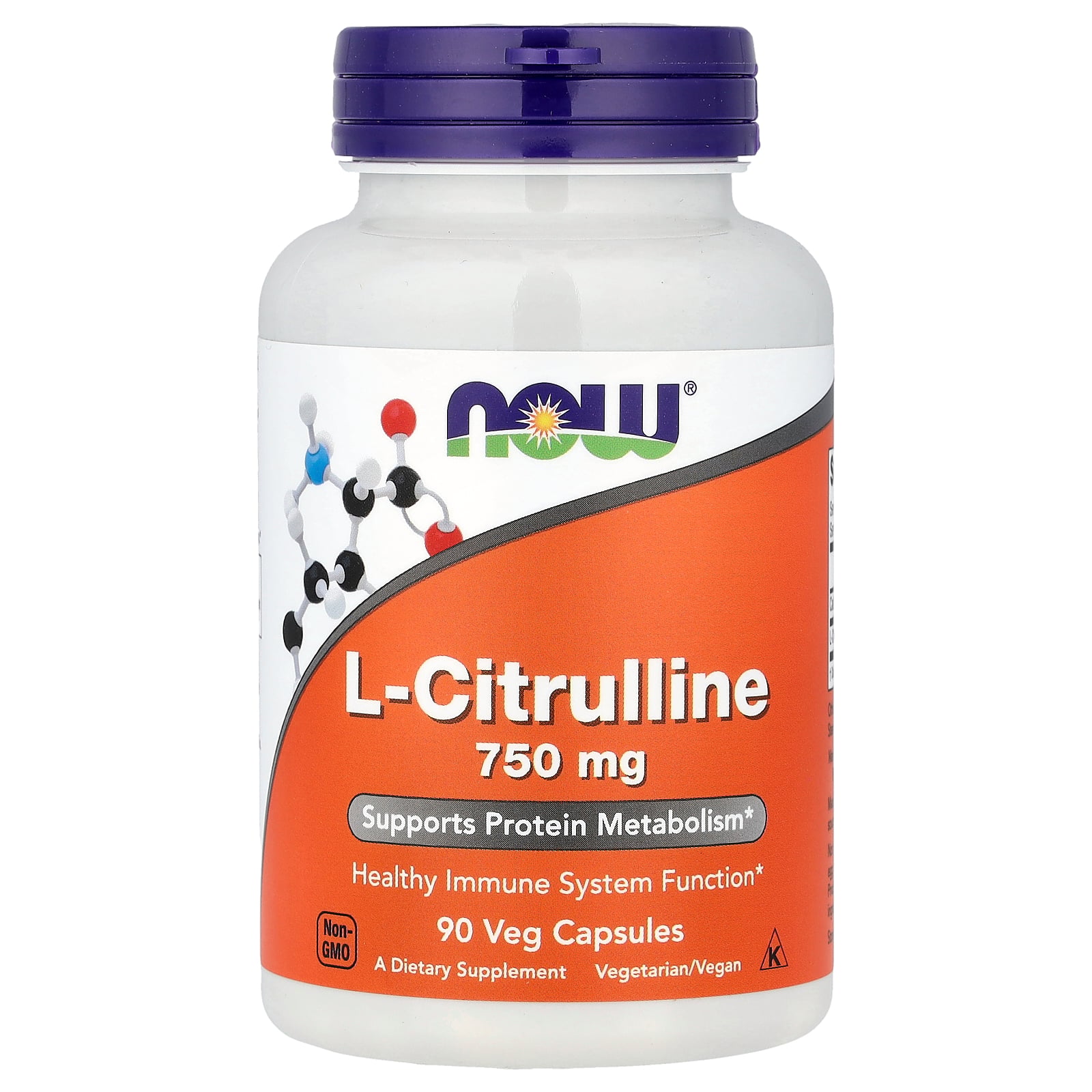 NOW Foods L-Citrulline 750 mg