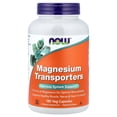 thumbnail image 1 of NOW Foods Magnesium Transporters, Nervous System Support, 180 Veg Capsules, 1 of 4
