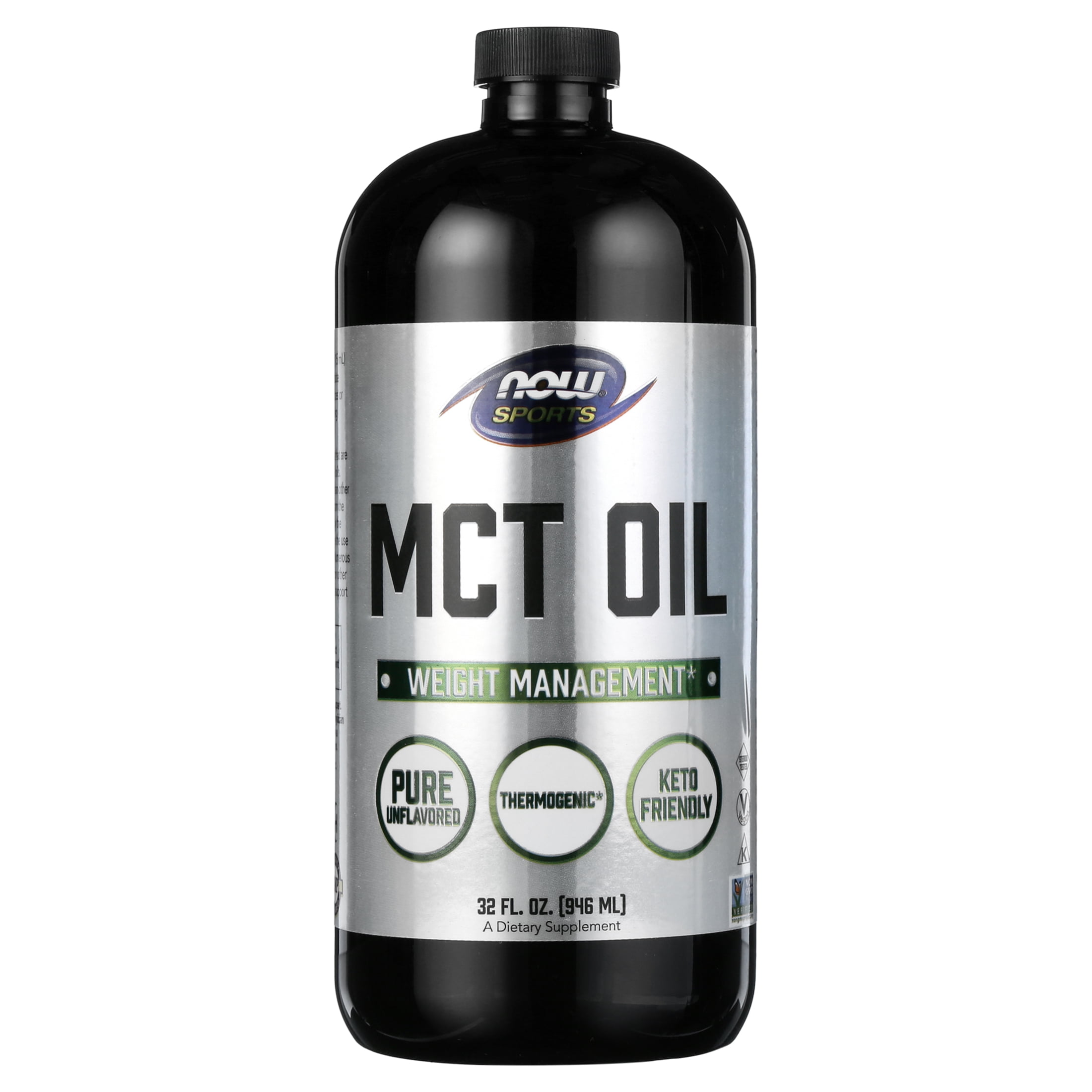 NOW Foods Mct Oil - Pure Unflavored 32 fl oz Liq - Walmart.com