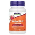 thumbnail image 1 of NOW Supplements, Methyl B-12 (Methylcobalamin) 1,000 mcg, Nervous System Health*, 100 Lozenges, 1 of 4