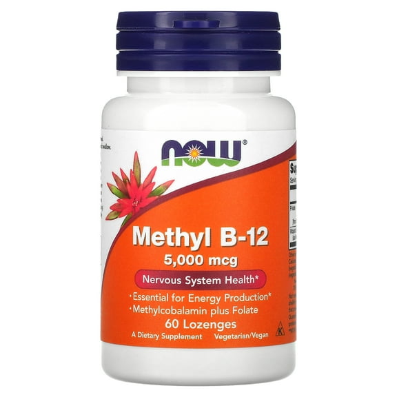Methyl B-12 5,000 mcg - 60 Lozenges