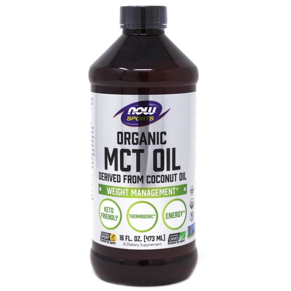 NOW Foods - NOW Sports Organic MCT Oil Weight Management Support - 16 fl. oz.